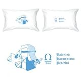 BoldLoft Zodiac Signs Love Gifts- Libra Pillowcase-Christmas Gift Ideas for Couples,Romantic Christmas Gifts for Him or for Her,Cute Christmas Gifts
