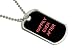 Happily Ever After - Military Dog Tag Luggage Keychain