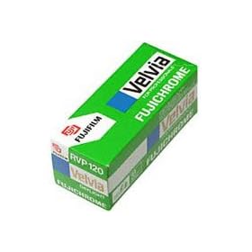 Click here to buy Fujifilm Fujichrome Velvia 50 (RVP) - Color slide film - 120 (6 cm) - ISO 50 by Fuji.