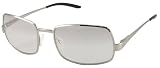 Fendi FS264 Fashion Sunglasses, Palladium Silver/ Clear Lenses/Fade Silver Flash