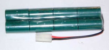 Sanyo 9.6 V 3000 mAH Ni MH Large Battery