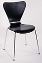 Set of -4 - Tendy Laminated Wood Stacking Dining/Side Chair - 136-130-63
