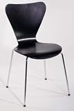 Set of -4 - Tendy Laminated Wood Stacking Dining/side Chair