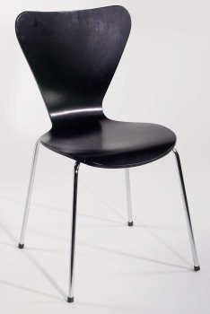 Set of -4 - Tendy Laminated Wood Stacking Dining/side Chair