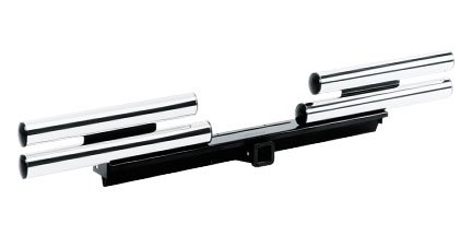 FEY Quad Tube Bumper - Chrome, for the 1999 Jeep Wrangler