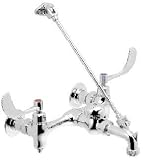 Tools & Hardware : Speakman SC-5814-5H-EC-LVB Commander Wall Mounted Service Sink Faucets, Chrome