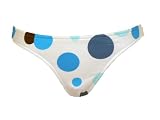 Island Soul Pink/Blue Dotted Bikini Bottom Small