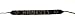 Amnesty Beaded Logo Bracelet - Black