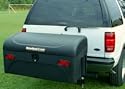 Standard Stow-Away LT Cargo Carrier for 1-1/4" Receiver Hitches - Fixed Frame White