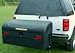 Standard Stow-Away Cargo Carrier for 2 Receiver Hitches - Fixed Frame Black
