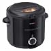 Black Compact Deep Fryer