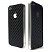 Black Carbon Fiber Full Body decal sticker for iPhone 4 (AT&T Only)