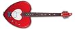 Daisy Rock Heartbreaker Artist Guitar, Red Hot Red
