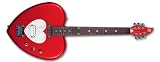 Daisy Rock Heartbreaker Artist Guitar, Red Hot Red