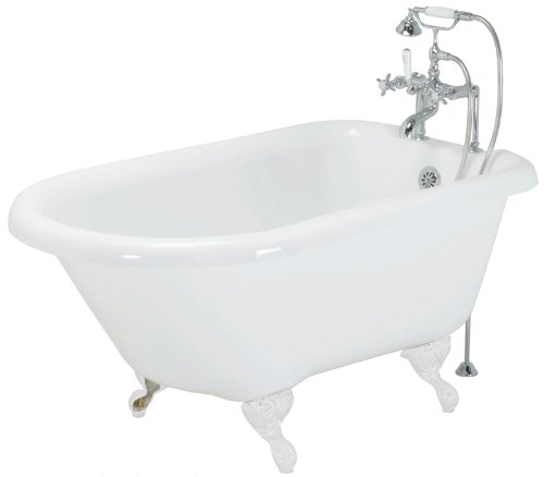 Elizabethan Classics ECUSAR54WH RollTop Soaking Tub