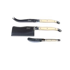 Laguiole Cheese Service, Ivory by Sisson