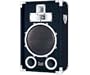 Dual DJ-L103E 3-Way 300-Watt Carpeted DJ Loudspeaker