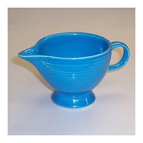 Fiesta Peacock 492 7 oz Individual Creamer by Fiestaware