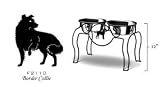 Border Collie Dining Station