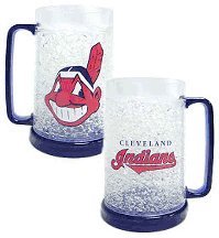 Cleveland Indians Plastic Crystal Freezer Mugs - Set of 4