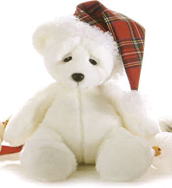 31S9JfgQUpL Plush Mr Sandmand White Teddy Bear 14