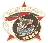 Hockey Pin - Vancouver Canucks Slapshot Star Pin