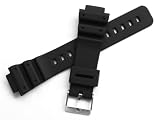 Bracelet de Montre pour Casio G-Shock G-6900, etc, Noir, 16mm