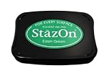 STAZON INK PAD EDEN GREEN