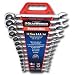 Gear Wrench 9509 13 Piece Reversible Combination Ratcheting Wrench Set-SAE