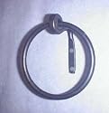Towel Ring - Wrought Iron- Hand Made