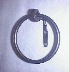 Towel Ring - Wrought Iron- Hand Made