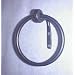 Towel Ring - Wrought Iron- Hand Made