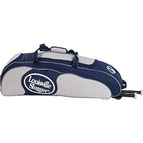 Click here to buy Louisville Slugger Wheeled Player Bag.