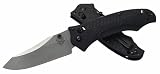 Benchmade 950-1 Rift Osborne Design Axis Lock Black Handle Plain Edge Reverse Tanto Blade Knife