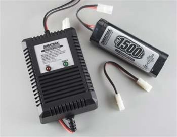 Duratrax NiMH 7.2V 1500mAh Charger Combo