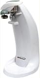 Brentwood Tall Electric Can Opener with Sharpener, White