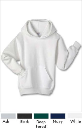 Hanes Youth ComfortBlend Long Sleeve Fleece Crew - p360