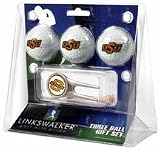 Oklahoma State Cowboys 3 Golf Ball Gift Pack with Cap Tool