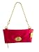 AUTHENTIC COACH AMANDA SATIN FOLDOVER FLAP Bag F12926 Handbag - Magenta Pink Tangerine Orange Brass Satchel Tote