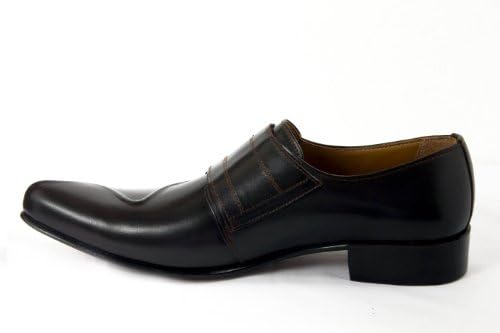 AURA Trends Men's Concetto - Conception Brown Leather Oxford Shoe 10