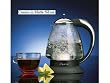 Capresso 259.04 H2O Plus Glass Water Kettle, Silver Matte