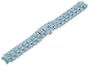 TechnoMarine 1511-INJ MoonSun 15-mm Sky Blue Ceramic Bracelet with Push-Button Deployment Clasp