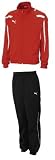 PUMA  Herren Trainingsanzug PowerCat 5.10 Poly Suit, puma red-white, S, 652120 01