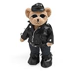 PLUSH MOTORCYCLE BEAR