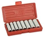 9-pc. 1/2 Drive Deepwell Socket Set - MM