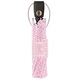 Totes Pink Ribbon Auto Open Auto Close Umbrella