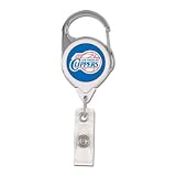Los Angeles Clippers Official Retractable Badge Holder Keychain