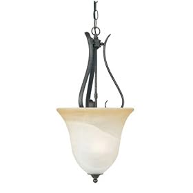 Thomas Lighting Prestige Sable Bronze Small Urn Pendant by Thomas Lighting
