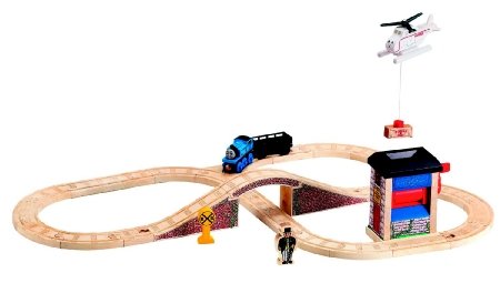 Wooden Thomas & Friends: Harold's Mail Delivery Set
