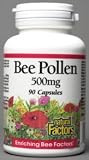 Bee Pollen 500mg (90Capsules) Brand: Natural Factors